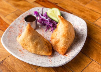 SAMOSAS Golden Lentils